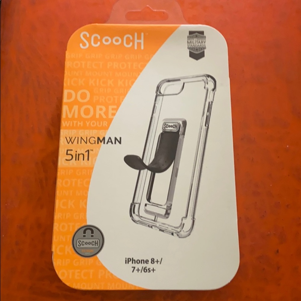 Scooch phone case for iPhone 8+, 7+, 6s+